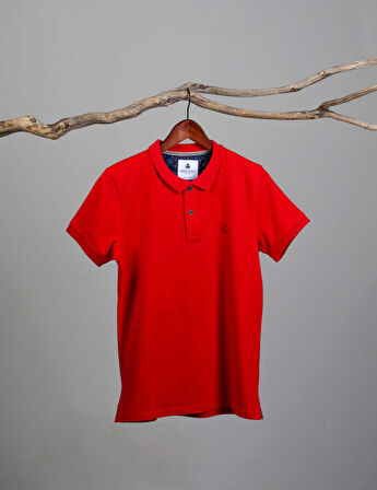 Adam Boxes Polo Yaka T-shirt Neo-Tune - Kırmızı