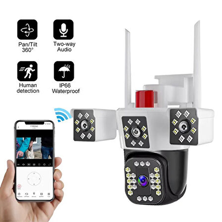YS-24 PRO KAMERA  İP WİFİ DIŞ MEKAN