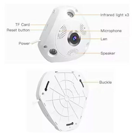 YS-360 OFO İP WİFİ İÇ MEKAN KAMERA