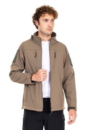 AKN 01 TAKTİK SOFTSHELL MONT YEŞİL