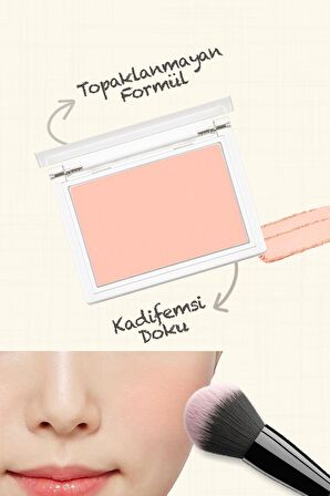 Yumuşak Dokulu Kolay Sürülebilen Allık Cotton Blusher (Ballet Shoes)