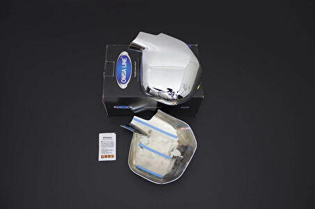 OMSA Citroen Berlingo Krom Ayna Kapağı ABS 2 Parça 2008-2012 Arası