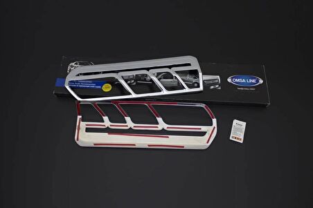 Omkar Ford Transit Krom Stop Çerçevesi 2 Parça ABS 2014 ve Sonrası