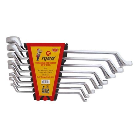 Rico 020-RC7008 8PC Ekstra Yıldız Anahtar Seti