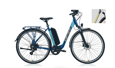 Carraro E-Comfort 2.1 28-Jant Hd Elektrikli Şehir Bisikleti (Mat Storm Gri) (47 cm)
