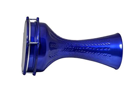Saz 820c-bl Alüminyum Darbuka İşlemeli Statik Mavi 20cm