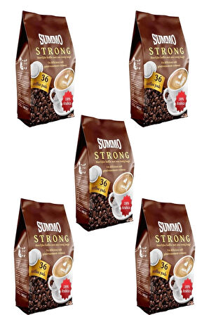 Strong Senseo Pod Coffee 180'li Pads Kahve Kapsülü (36x5)