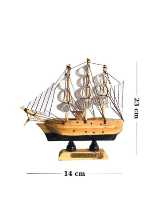 Maket Masaüstü Küçük Gemi