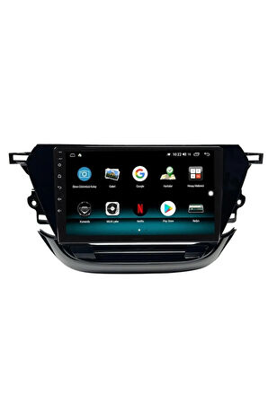 OPEL CORSA F ANDROİD 10 MULTİMEDYA CARPLAY 2GB RAM + 32GB HDD NAVİGASYON EKRAN