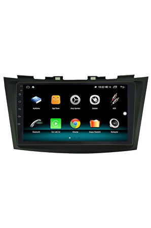 SUZUKİ SWİFT ANDROİD 10 MULTİMEDYA CARPLAY 2GB RAM + 32GB HDD NAVİGASYON EKRAN
