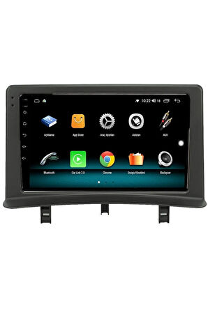 RENAULT CLİO 3 ANDROİD 10 MULTİMEDYA CARPLAY 2GB RAM + 32GB HDD NAVİGASYON EKRAN