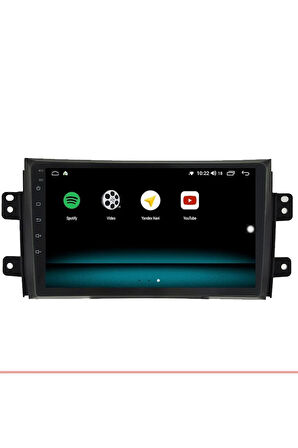 SUZUKİ SX4 ANDROİD 10 MULTİMEDYA CARPLAY 2GB RAM + 32GB HDD NAVİGASYON EKRAN