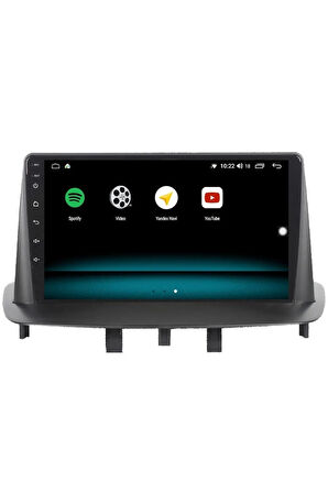 RENAULT MEGANE 3 ANDROİD 10 MULTİMEDYA CARPLAY 2GB RAM + 32GB HDD NAVİGASYON EKRAN