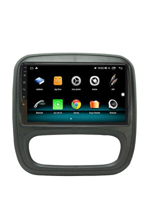 RENAULT TRAFİC ANDROİD 10 MULTİMEDYA CARPLAY 2GB RAM + 32GB HDD NAVİGASYON EKRAN