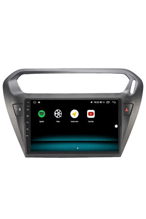 CİTROEN C-ELYSEE ANDROİD 10 MULTİMEDYA CARPLAY 2GB RAM + 32GB HDD NAVİGASYON EKRAN