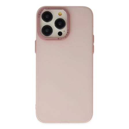 Apple iPhone 14 Pro Kılıf Modos Metal Kapak - Pembe