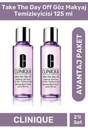  Clinique Take The Day Off Göz Makyaj Temizleyicisi 125 ml - 2 Adet