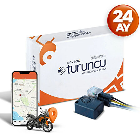 Turuncu Motosiklet Takip Cihazı 24 Aylık