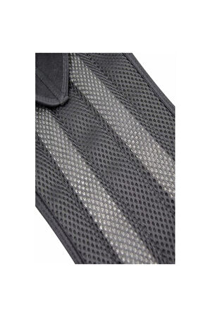 Inndream Unisex Siyah Çift Balenli Duruş Düzeltici Bel Sırt Omuz Destekleyici Korse