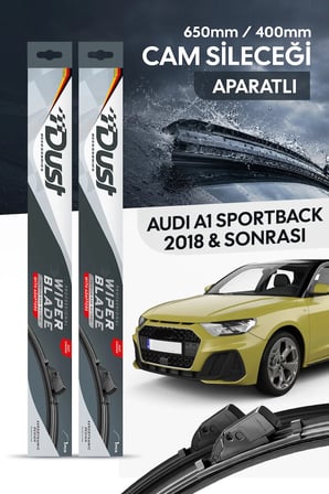 Audi A1(Sportback) 2018-Sonrası Uyumlu Silecek Takımı 650MM/450MM S13