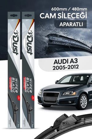 Audi A3 2005-2012 Uyumlu Silecek Takımı 600MM/480MM S7