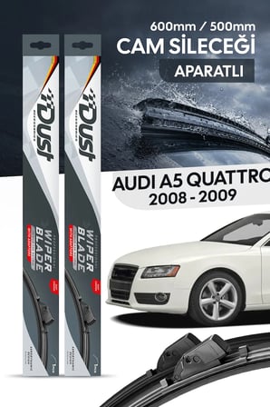 Audi A5 Quattro 2008-2009 Uyumlu Silecek Takımı 600MM/500MM S13