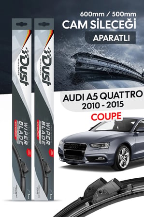 Audi A5 Quattro(Cabrio) 2010-2015 Uyumlu Silecek Takımı 600MM/530MM S13