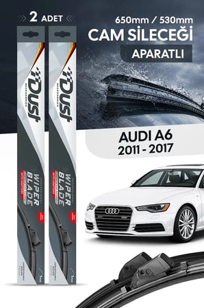 Audi A6 2012-2017 Uyumlu Silecek Takımı 650MM/530MM S13