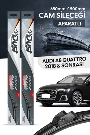 Audi A8 Quattro 2018-Sonrası Uyumlu Silecek Takımı 650MM/500MM S13
