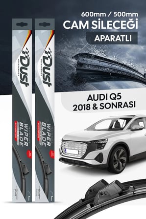 Audi Q5 2018-Sonrası Uyumlu Silecek Takımı 600MM/500MM S13