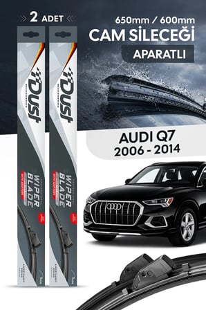 Audi Q7 2006-Sonrası Uyumlu Silecek Takımı 650MM/650MM S7