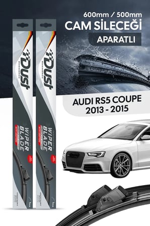 Audi RS5（Coupe） 2013-2015 Uyumlu Silecek Takımı 600MM/500MM S13