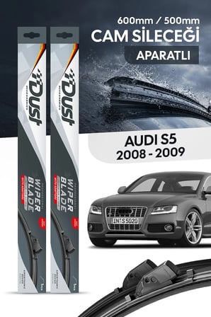 Audi S5 2008-2009 Uyumlu Silecek Takımı 600MM/500MM S13