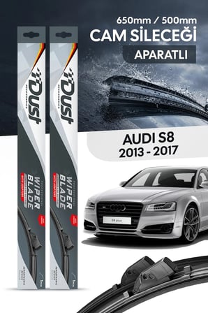 Audi S8 2013-2017 Uyumlu Silecek Takımı 650MM/500MM S13