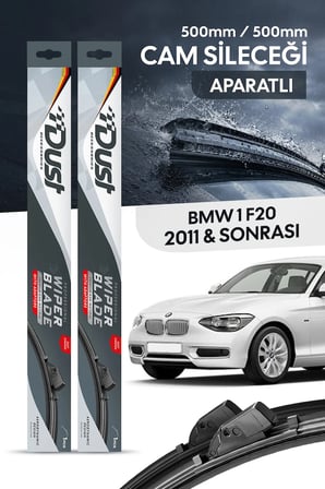BMW 1 serisi(F20) hatchback 2011-Sonrası Uyumlu Silecek Takımı 500MM/500MM S7