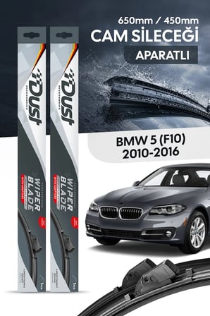 BMW 5 serisi (F10) sedan 2010-Sonrası Uyumlu Silecek Takımı 650MM/450MM S16