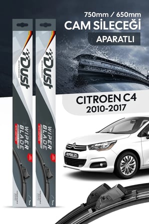 Citroen C4 hatchback 2010-Sonrası Uyumlu Silecek Takımı 650MM/500MM S11-L