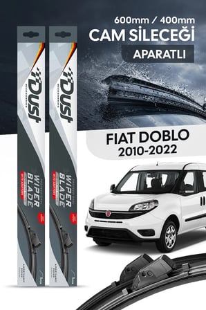 Fiat Doblo 2010-2022 Uyumlu Silecek Takımı 600MM/400MM S11-L