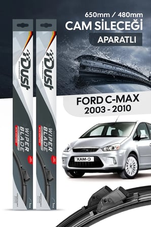 Ford C-Max 2003-2010 Uyumlu Silecek Takımı 650MM/480MM S16