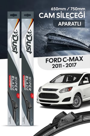 Ford C-Max 2011-2017 Uyumlu Silecek Takımı 650MM/750MM S7