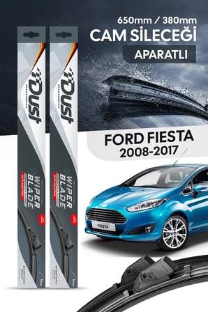Ford Fiesta 2008-2017 Uyumlu Silecek Takımı 650MM/380MM S11-L