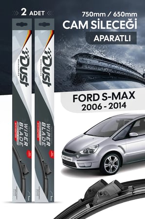 Ford S-Max 2006-2014 Uyumlu Silecek Takımı 750MM/650MM S11-L