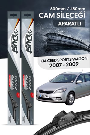 Kia Ceed sports Wagon 2007-2009 Uyumlu Silecek Takımı 600MM/450MM S11-L