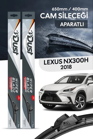 Lexus NX300h 2018 Uyumlu Silecek Takımı 650MM/400MM S18