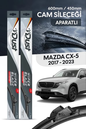 Mazda CX-5 2017-2023 Uyumlu Silecek Takımı 600MM/450MM S18