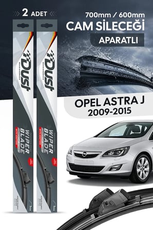 Opel Astra J 2009-2015 Uyumlu Silecek Takımı 700MM/600MM