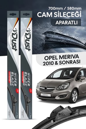 Opel Meriva 2010-Sonrası Uyumlu Silecek Takımı 700MM/580MM S11-L