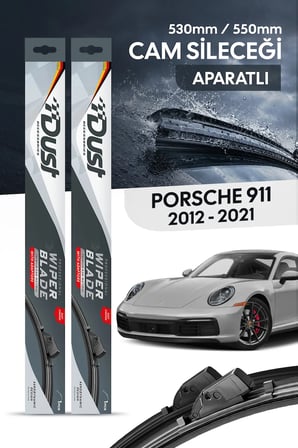 Porsche 911 2012-2021 Uyumlu Silecek Takımı 530MM/550MM S13