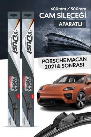 Porsche Macan 2021-Sonrası Uyumlu Silecek Takımı 600MM/500MM S13