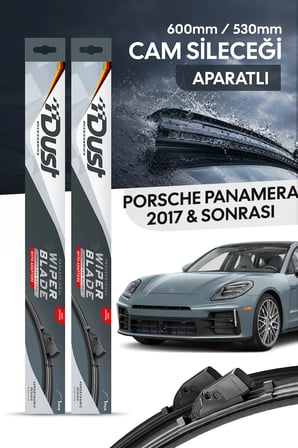 Porsche Panamera 2017-Sonrası Uyumlu Silecek Takımı 600MM/530MM S13
